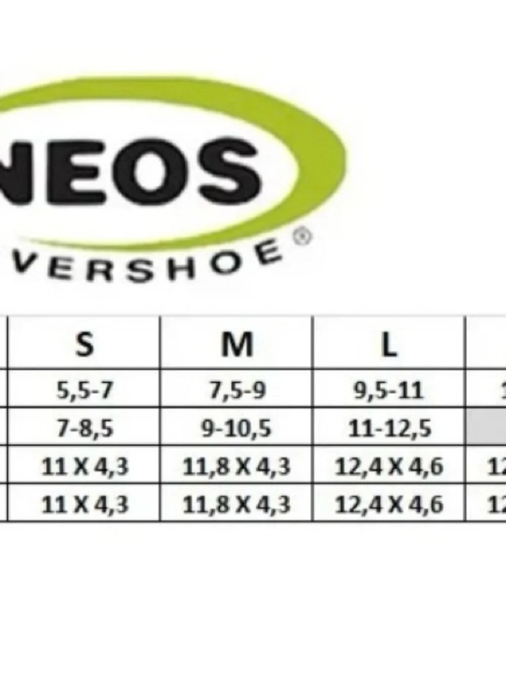 NEOS Villager waterproof overshoe size medium